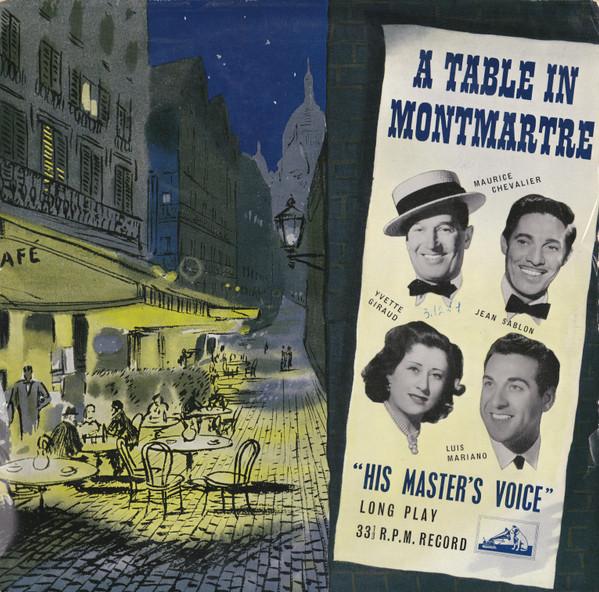  - A Table In Montmartre