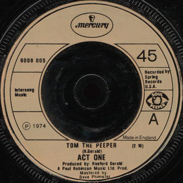 Act 1 - Tom The Peeper