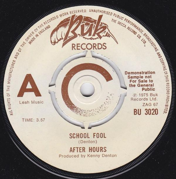 After Hours (12) - School Fool