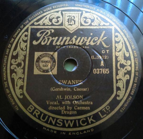 Al Jolson - Swanee / April Showers