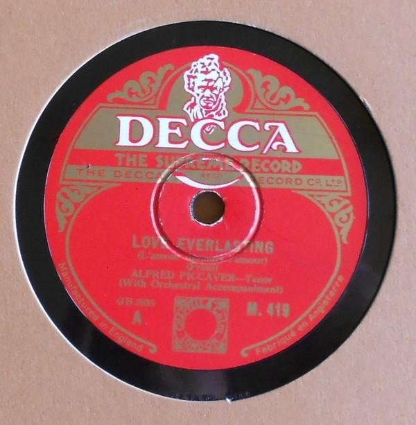 Alfred Piccaver - Love Everlasting / At Dawning