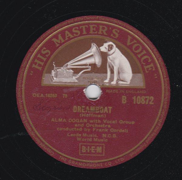 Alma Cogan, Frank Cordell - Dreamboat / Irish Mambo