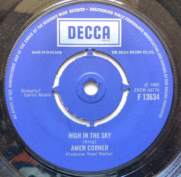 Amen Corner - High In The Sky / Gin House Blues