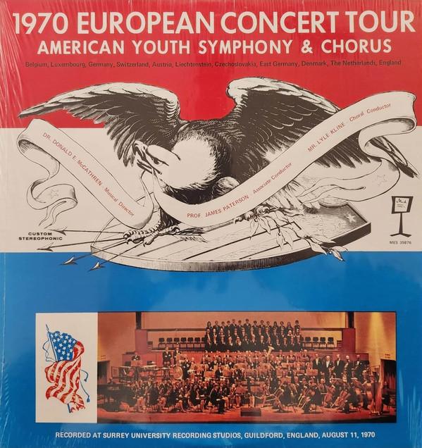 American Youth Symphony And Chorus - 1970 European Concert Tour