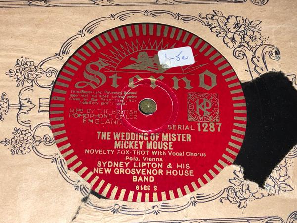 Andre Astan And His Orchestra, Sydney Lipton And His Grosvenor House Band - The Wedding Of Mister Mickey Mouse / Who’s Afraid Of The Big Bad Wolf 