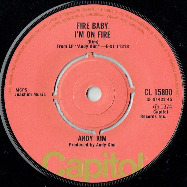 Andy Kim - Fire Baby, I'm On Fire