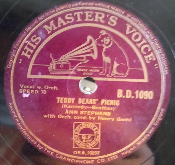 Ann Stephens, Henry E. Geehl - Teddy Bear's Picnic / Dicky Bird Hop