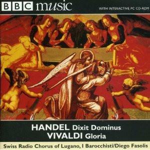 Antonio Vivaldi, Georg Friedrich Händel, Diego Fasolis, I Barocchisti, Coro Della Radio Televisione Della Svizzera Italiana - Dixit Dominus / Gloria