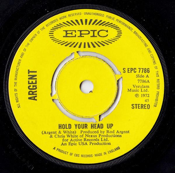 Argent - Hold Your Head Up