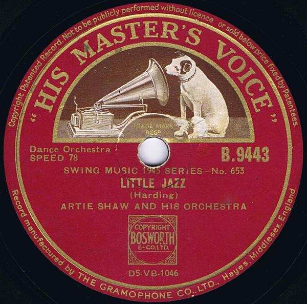 Artie Shaw And His Orchestra, Artie Shaw And His Gramercy Five - Little Jazz / The Sad Sack
