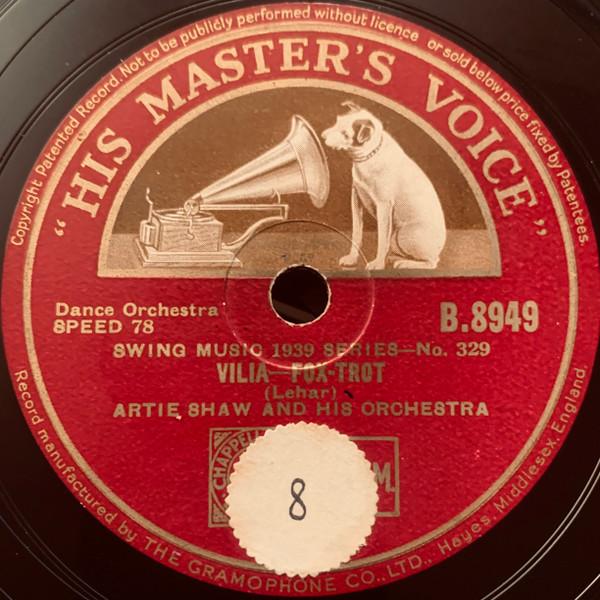 Artie Shaw And His Orchestra - Vilia / Rose Room