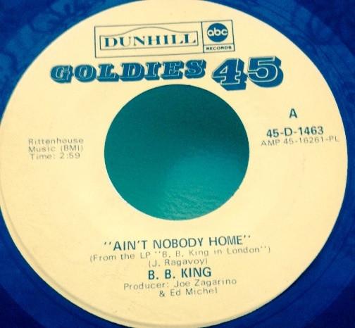 B.B. King - Ain't Nobody Home