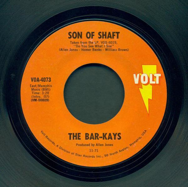Bar-Kays - Son Of Shaft / Sang And Dance