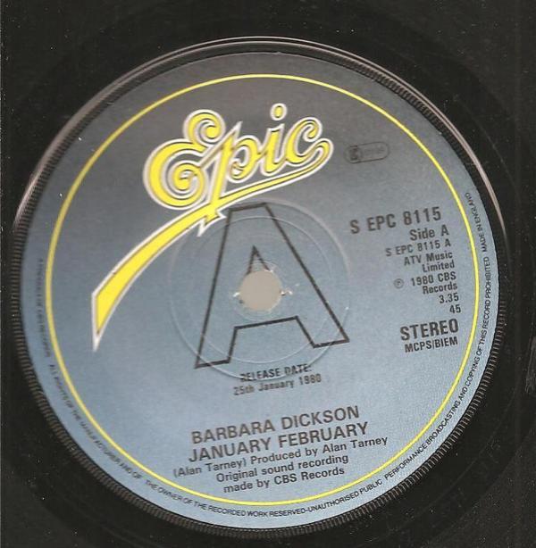 Barbara Dickson - January  February