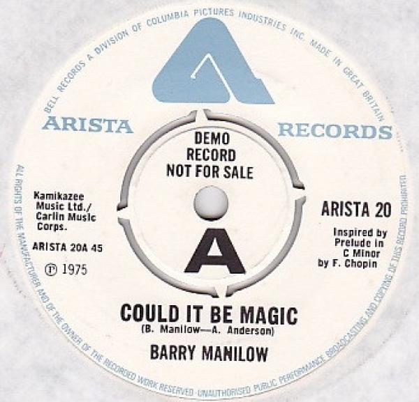 Barry Manilow - Could It Be Magic