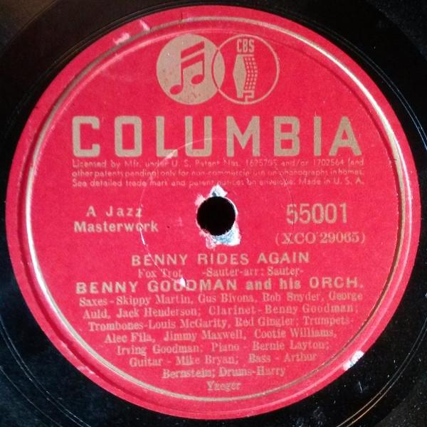 Benny Goodman And His Orchestra - Benny Rides Again / The Man I Love
