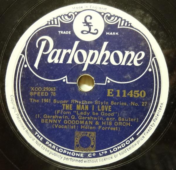 Benny Goodman And His Orchestra - The Man I Love / Benny Rides Again