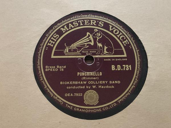 Bickershaw Colliery Band - Punchinello / Cavalcade Of Martial Songs 