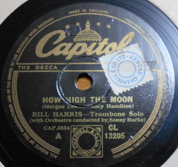 Bill Harris - How High The Moon / The Moon Is Low