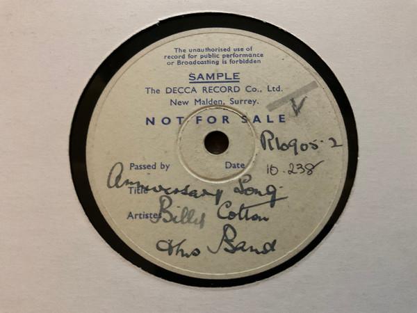 Billy Cotton And His Band - Anniversary Song