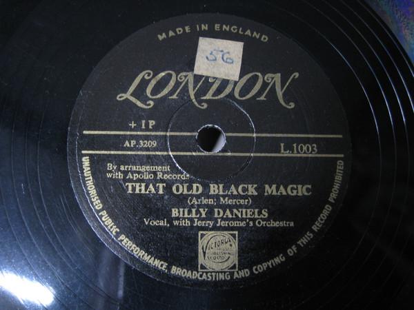 Billy Daniels, Jerry Jerome And His Orchestra - That Old Black Magic / Love Is A Lovely Thing