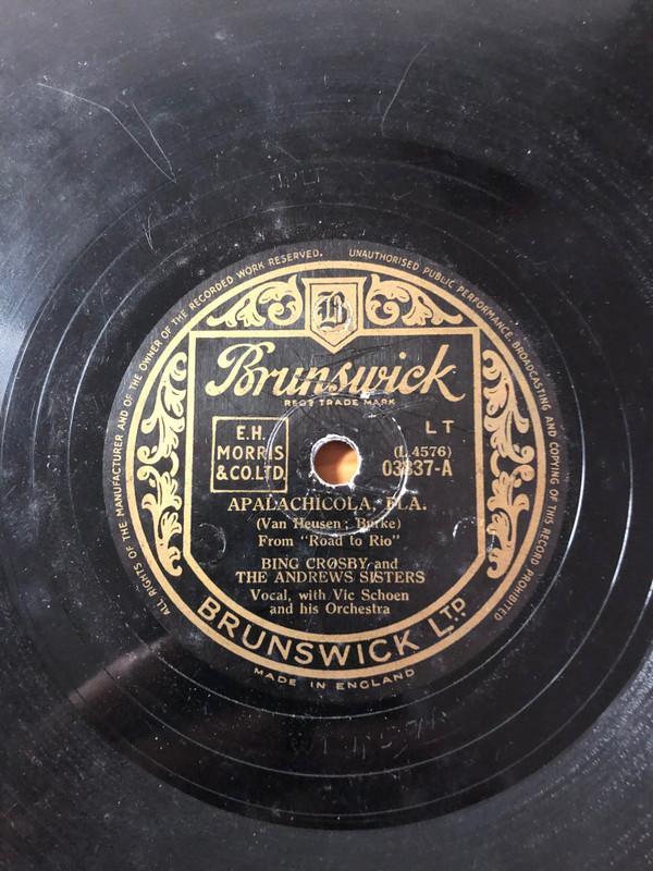 Bing Crosby, The Andrews Sisters - Apalachicola, Fla. / You Don't Have To Know The Language