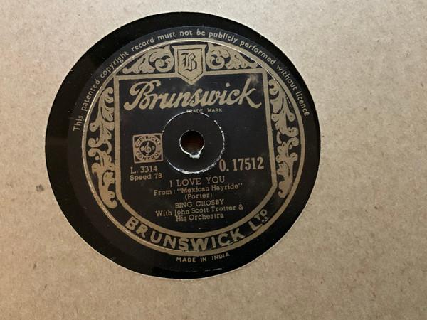 Bing Crosby - I Love You / More And More
