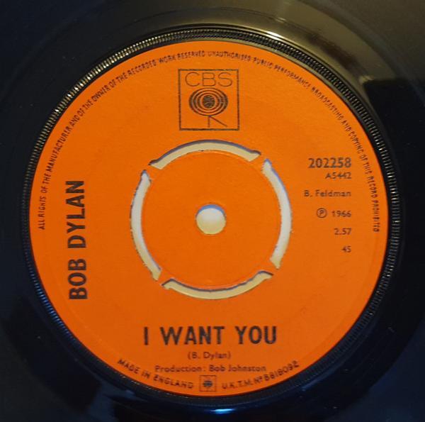 Bob Dylan - I Want You