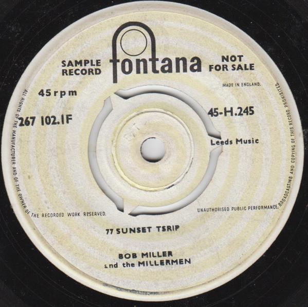 Bob Miller & The Millermen - 77 Sunset Strip