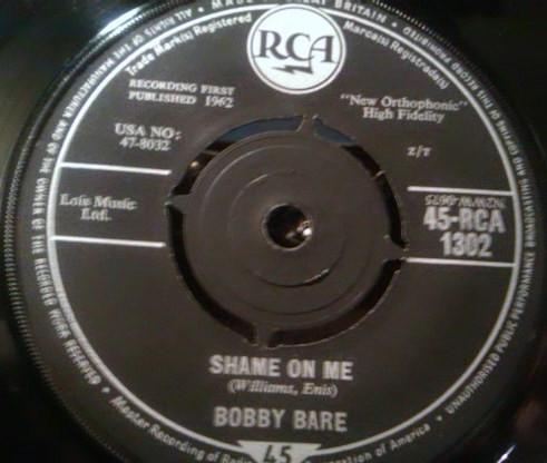 Bobby Bare - Above And Beyond / Shame On Me