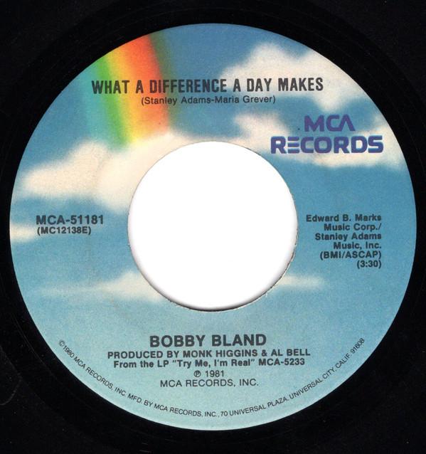 Bobby Bland - What A Difference A Day Makes / Givin' Up The Streets For Love