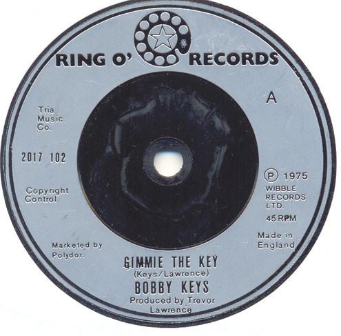 Bobby Keys - Gimmie The Key