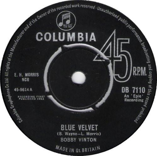 Bobby Vinton - Blue Velvet