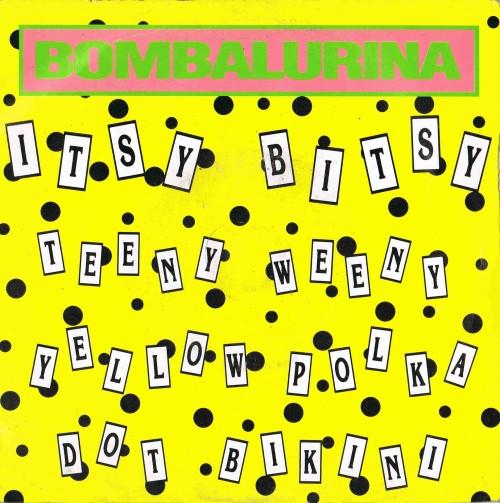 Bombalurina - Itsy Bitsy Teeny Weeny Yellow Polka Dot Bikini