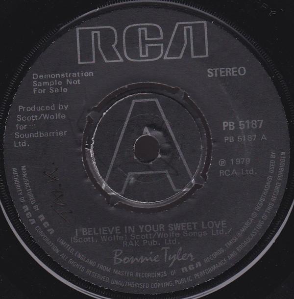 Bonnie Tyler - I Believe In Your Sweet Love
