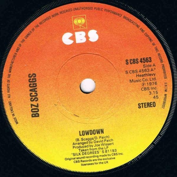 Boz Scaggs - Lowdown