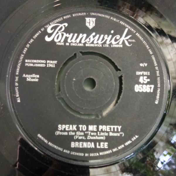 Brenda Lee - Speak To Me Pretty