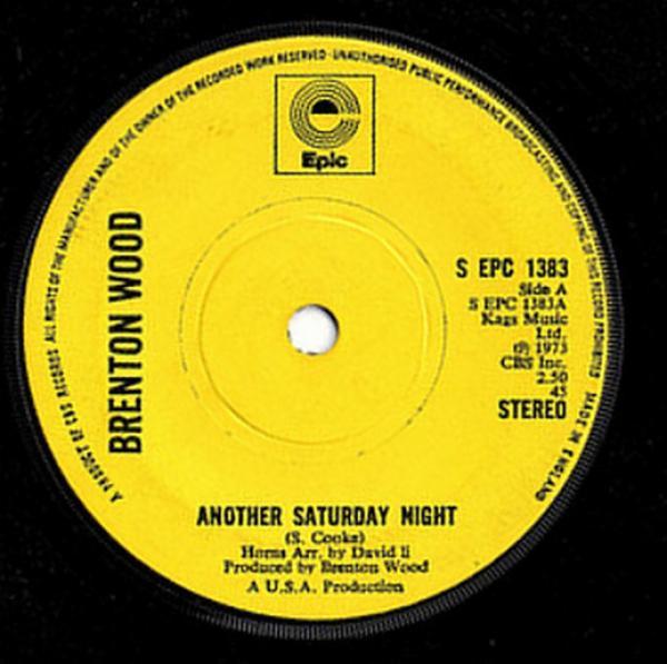 Brenton Wood - Another Saturday Night