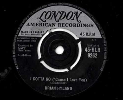 Brian Hyland - I Gotta Go ('Cause I Love You)