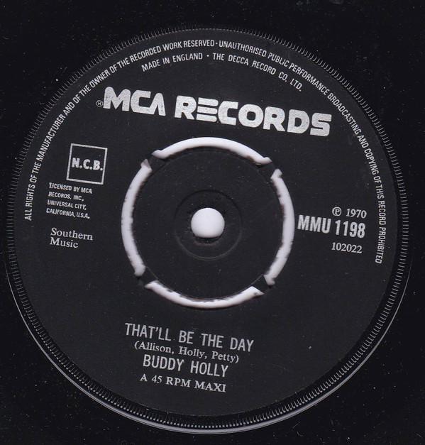 Buddy Holly - That'll Be The Day / Well ... All Right / Everyday