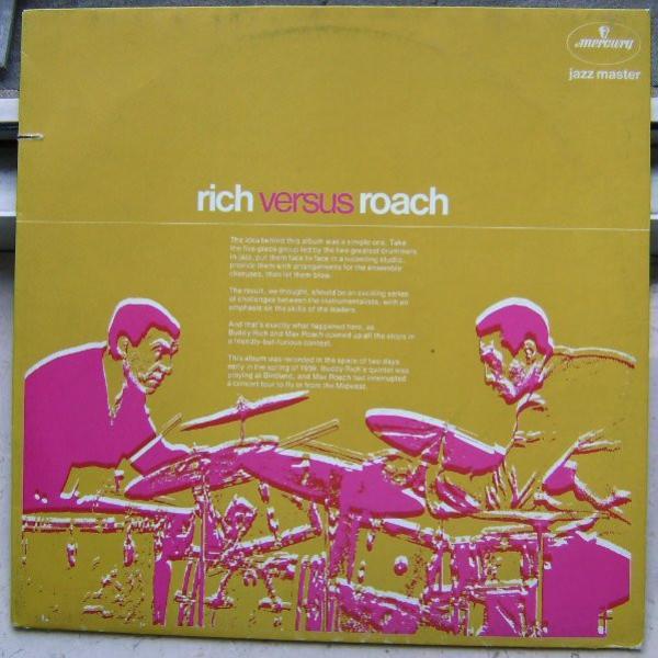 Buddy Rich, Max Roach - Rich Versus Roach