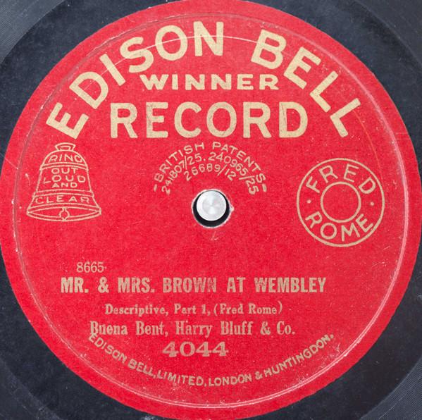 Buena Bent, Harry Bluff and Company - Mr. & Mrs. Brown At Wembley
