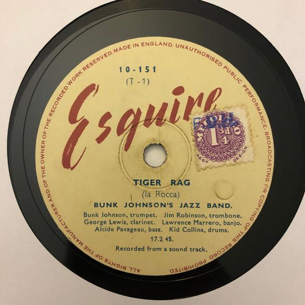 Bunk Johnson's Street Paraders - Tiger Rag / Make Me A Pallet On The Floor