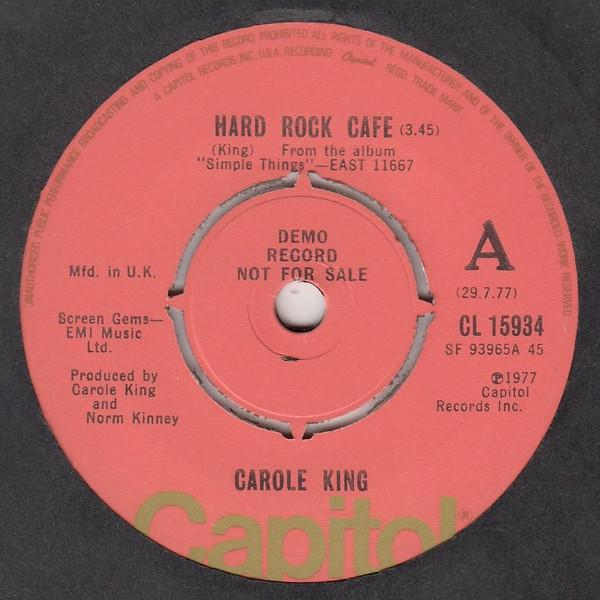 Carole King - Hard Rock Cafe