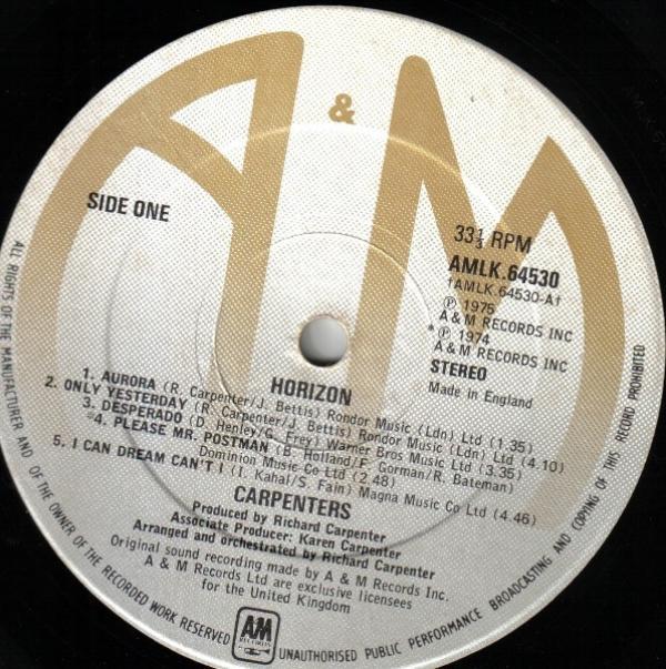 Carpenters - Horizon