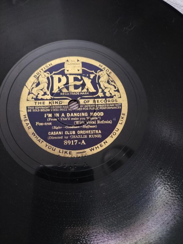 Casani Club Orchestra - I'm In A Dancing Mood / I Breathe On Windows