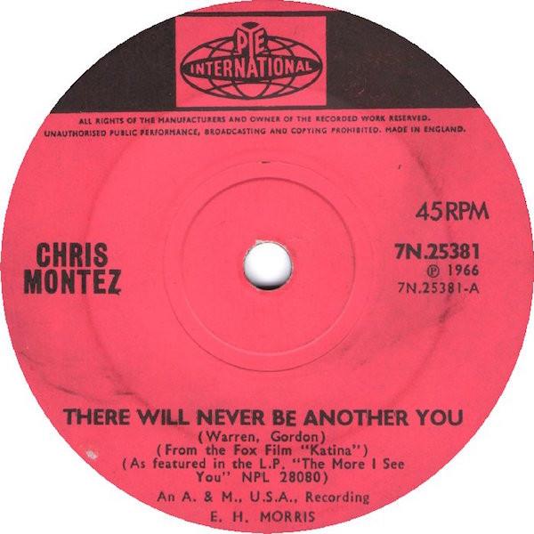 Chris Montez - There Will Never Be Another You