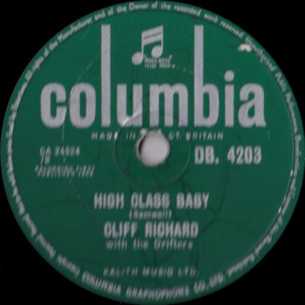 Cliff Richard & The Drifters - High Class Baby / My Feet Hit The Ground