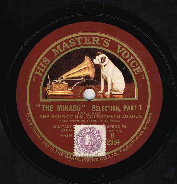 Coldstream Guards - The Mikado - Selection