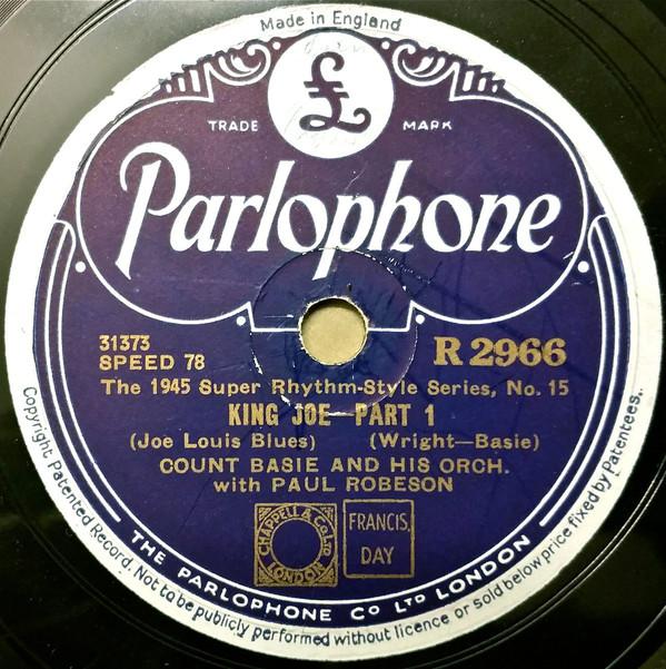 Count Basie Orchestra, Paul Robeson - King Joe